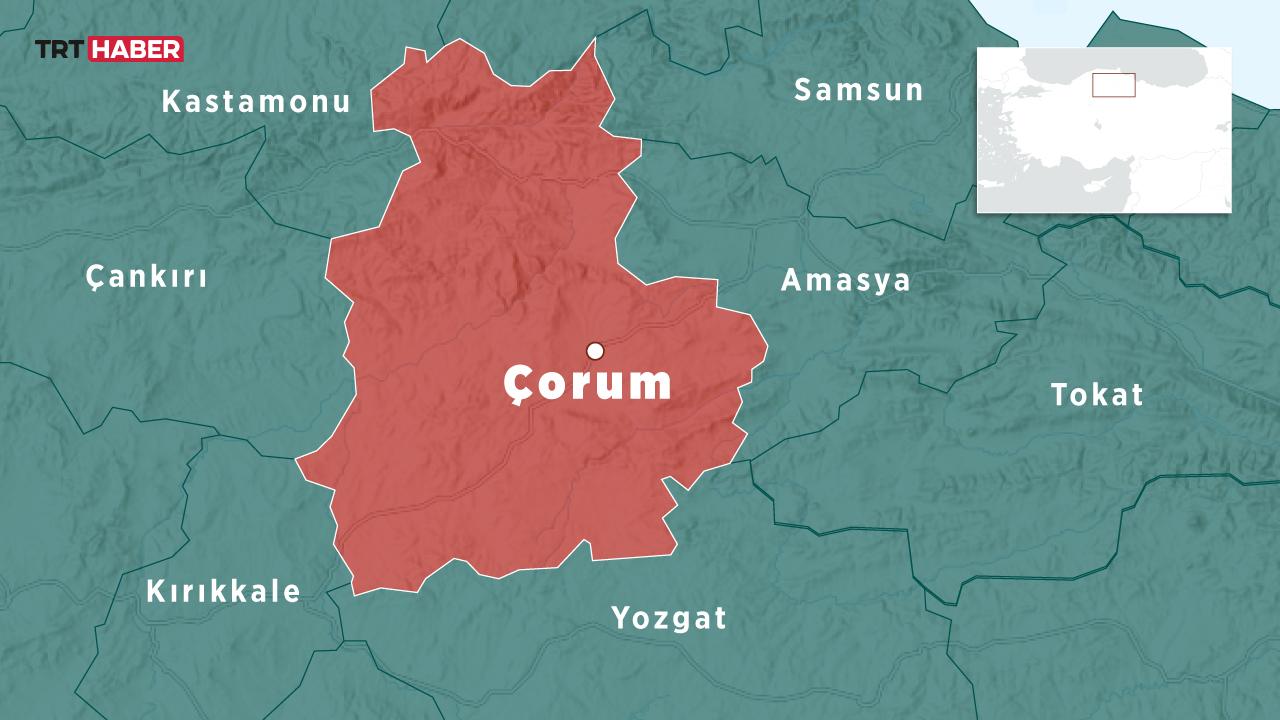 Çorum’da 4 büyüklüğünde deprem