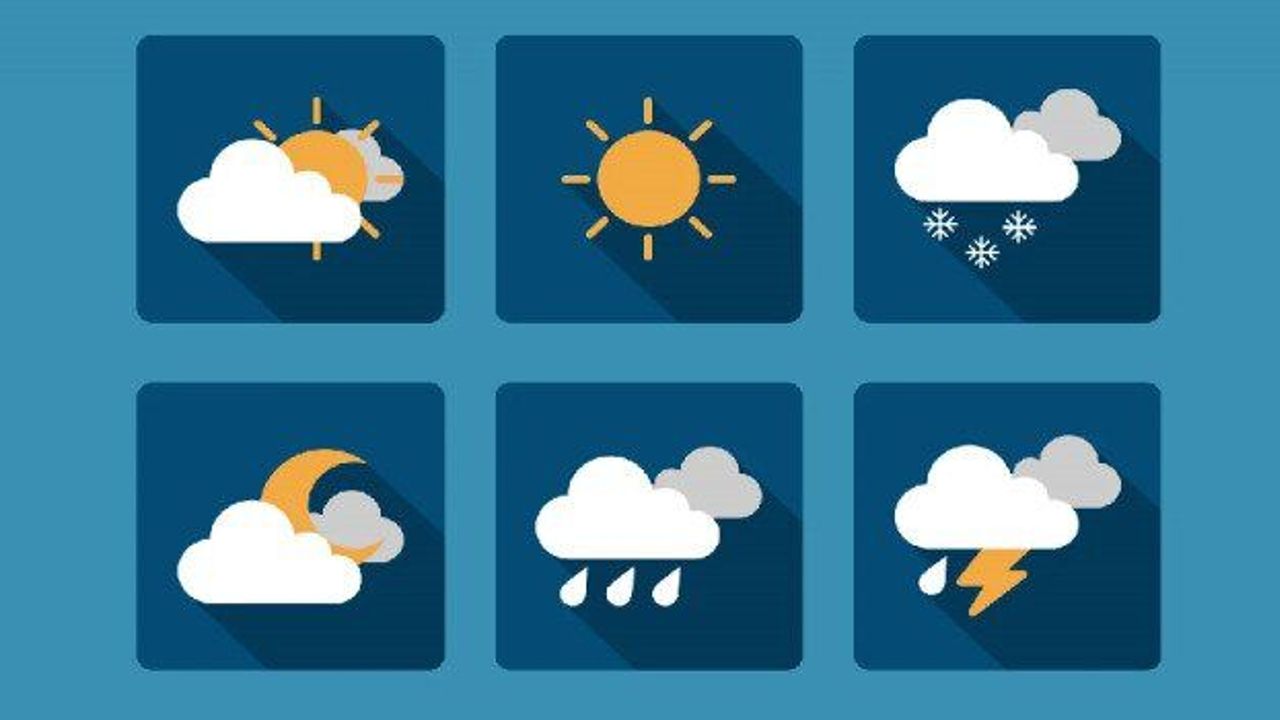 Meteoroloji Dairesi: Çarşamba gününden itibaren hafta boyunca yer yer sağanak bekleniyor