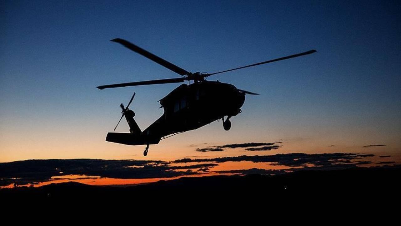 ABD’de Sahil Güvenlik helikopteri, Alaska’da eğitim uçuşu sırasında düştü