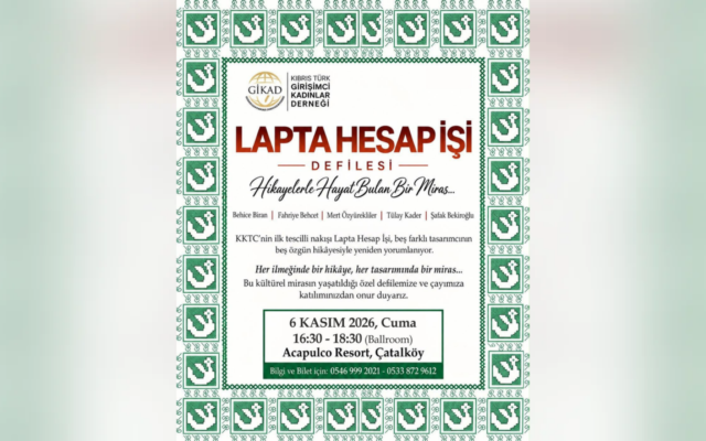 Çatalköy’de Lapta Hesap İşi defilesi düzenleniyor