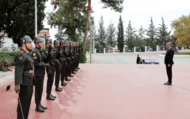 Cumhurbaşkanı Erhürman, Tümgeneral Bilir’i ziyaret etti