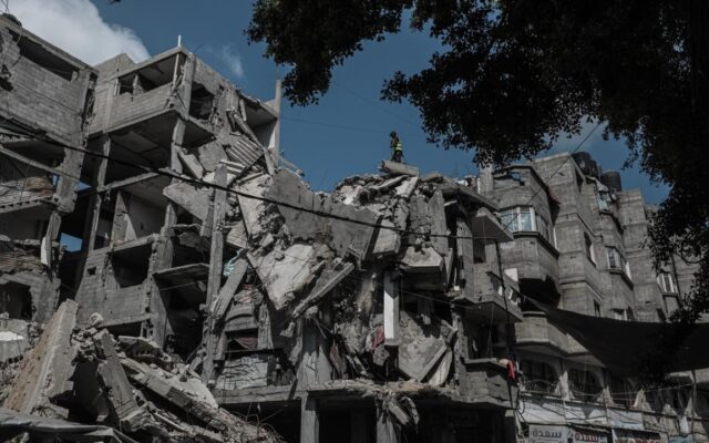 BM, Gazze’deki deposunun İsrail hava saldırılarında hasar gördüğünü belirtti