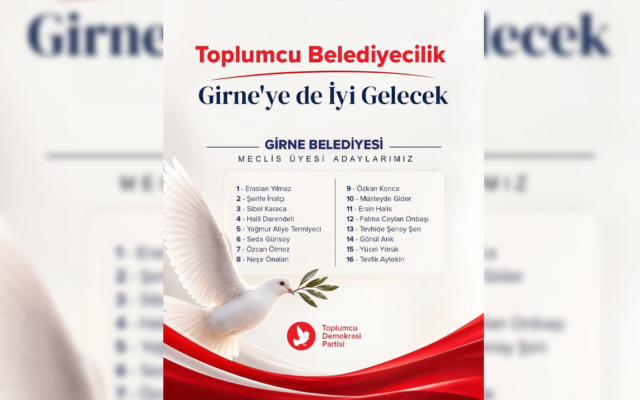 Ada TV’den üç isim Girne Belediye Meclisi için aday